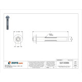 Red Head Sleeve Anchor,External Hex,1-2 in,PK25 HN-1240