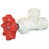 Spears Boiler Drain Valve,1/2 in.,Slip,CPVC 82MH-005