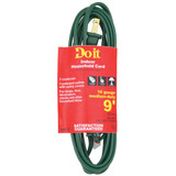 Do it 9 Ft. 16-2 Green Cube Tap Extension Cord IN-PT2162-09X-GR 558737