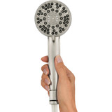 Waterpik PowerPulse 6-Spray 1.8 GPM Handheld Shower, Brushed Nickel XAS-649E 403499