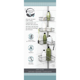 Zenith Zenna Home Metal 12 In. x 97 In. Shower Caddy 2159NN 453137