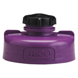 Trico Storage Lid,HDPE,3.25 in. H,Purple  34436