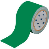 Brady 104315 ToughStripe Floor Marking Tape Polyester 2""W X 100'L Green