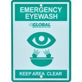 Global Industrial Emergency Eyewash Station Sign Replacement