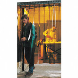Steiner Welding Strip Curtain,6ft H,6 ft W,Amber 73411