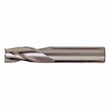Cleveland Sq. End Mill,Single End,Carb,1/4" C81671