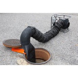 Air Systems Intl Conductive Ventilation Kit,15 ft.,Black SVH-CND815