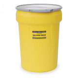 Eagle Mfg Salvage Drum,Yellow,0.18in  1602