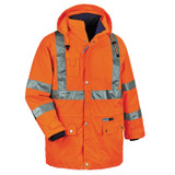 Ergodyne Glowear Cold Condition Jacket 8385 24375 - Size XL - High-Visibility Orange