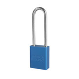 Roll over image to zoom in  Product Features  Product Overview  Related Videos  Reviews  Questions & Answers  American Lock A1107-BLU-KD Safety Padlock