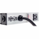 Tripp Lite Outlet Strip,8 Outlet,15A,24" L,Gry PS2408