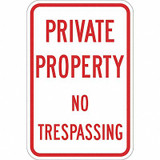 Lyle Facility Sign,18 in,Aluminum T1-1161-EG_12x18