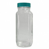 Qorpak Bottle,137 mm H,Clear,51 mm Dia,PK24 GLC-01336