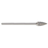 Sim Supply Flame Bur,5/16",Carbide,Double Cut  310-002729