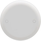 Carlon 4 In. Blank White Round Ceiling Box Cover CPC4WH Pack of 12