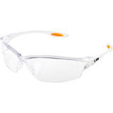 MCR Safety Law LW210AF Safety Glasses LW2 Orange Temple Insert Clear Anti-Fog Le