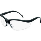 MCR Safety Klondike KD110AF Safety Glasses KD1 MatteBlack Frame Clear Anti-Fog L