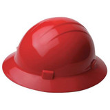 Erb Safety Hard Hat,Type 1, Class E,Pinlock,Red 19204