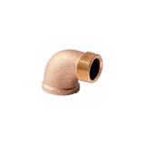 1-1/2 In. Lead Free Brass 90 Degree Street Elbow - MNPT X FNPT - 125 PSI - Impor