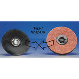 Merit Quick-Change Sand Disc,3 in Dia,TP,PK50 08834167034