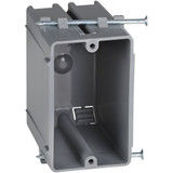 1-Gang PVC Molded New Work Wall Electrical Box, 20 Cu. In. BCJ-001