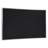 Ghent Bulletin Board, Rubber, 48H x 72W In ATR46-BK