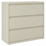 Hirsh Lateral File Cabinet,Putty,40-1/4 in. H 17643
