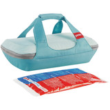 Pyrex Deep Portable Baking Dish with Sage Plastic Cover (4-Piece) 1138983 607619