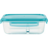 Pyrex MealBox 3.4 Cup Rectangle Storage Container with Plastic Cover 1138857