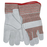 MCR Safety® Industry Standard Leather Palm Gloves, Gunn Pattern