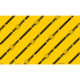 Brady Spill Magnet Drain Cover 24""W X 36"" L Yellow/Black 3112LS