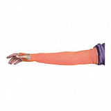 Superior Glove Cut-Resistant Sleeve,XL,Hi-Vis Orange,PR  KOP1T18/XL