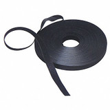 Velcro Brand Hook-and-Loop Tie Roll,37 1/2 ft,Black .500QTK/12.5