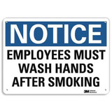 Lyle Notice Sign,10 in x 14 in,Aluminum U5-1188-RA_14X10