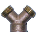 Manufacturer Varies Hose Wye,Brass,3/4"x3/4",MxF,GHTxGHT 4NDT2