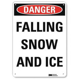 Lyle Danger Sign,14 inx10 in,Aluminum U3-1469-NA_10x14