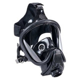 Msa Safety Full Face Respirator,L,Black  493116