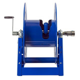 Coxreels Hand Crank Hose Reel,200 ft,1" ID,Blue 1175-6-200