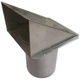 Dayton Wall Cap, Aluminum 3 or 4 In Round 45PE71