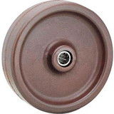 Global Industrial 6"" x 2"" Molded Plastic Wheel - Axle Size 1/2""