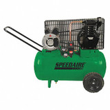 Speedaire Portable Air Compressor,20gal,Horizontal 1NNF6