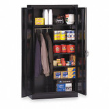 Tennsco Storage Cabinet,72"x36"x18",Black,5Shlv 7214BK