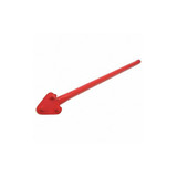 Qlt by Marshalltown Rebar Bender,5/8 Cap,34 In L,Steel,Red 14739