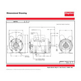 Dayton GeneralPurposeMotor,3/4hp,1725RPM,56 30PT70
