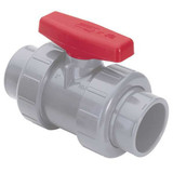 Spears Manual 2-Way Ball Valve,Socket,CPVC 3639-010C