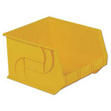 Lewisbins Hang and Stack Bin,Yellow,PP,11 in PB1816-11 Yellow