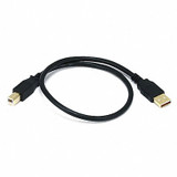 Monoprice USB 2.0 Cable,1-1/2 ft.L,Black 5436