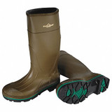 Honeywell Servus Rubber Boot,Men's,13,Knee,Green,PR 75120/13