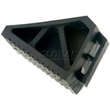 Global Industrial Rubber Wheel & Tire Chock 10-1/2""L x 4-1/2""W x 7""H