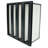 Air Handler V-Bank Air Filter,24x24x12,MERV 13 2GHP8